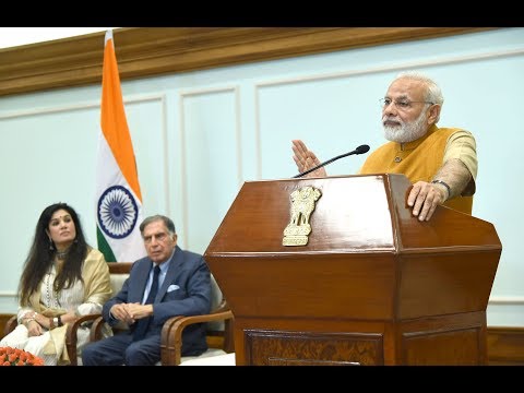 PM Modis Speech at release of Platinum Jubilee Milestone Book of Tata memorial via VC