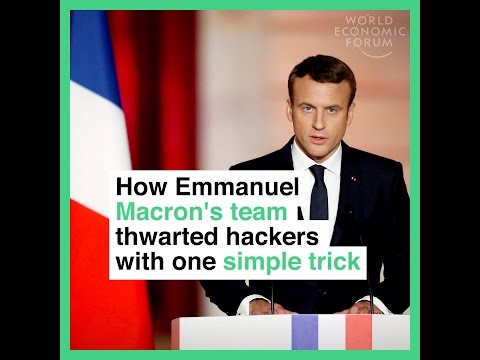 How Emmanuel Macron’s thwarted hackers with one simple trick
