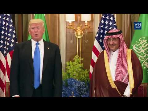 President Trump Participates in a Bilateral Meeting with the Crown Prince of Saudi Arabia