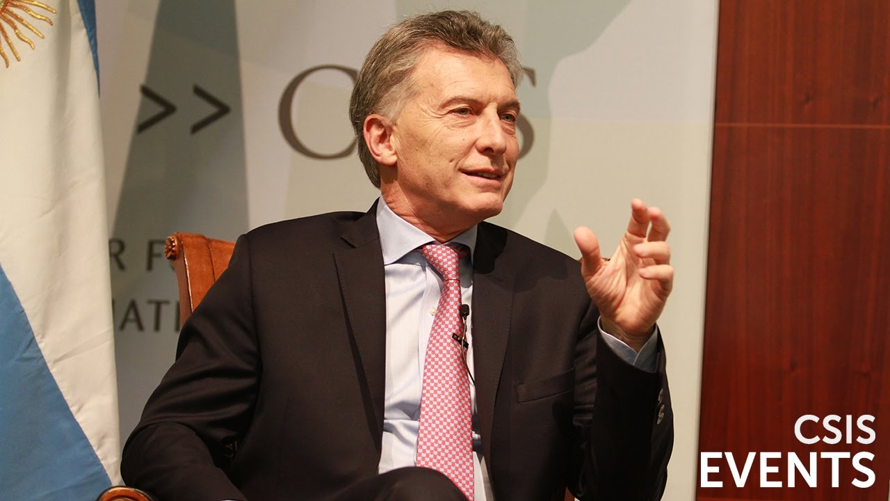 Argentina at a Turning Point: An Address by President Mauricio Macri of…