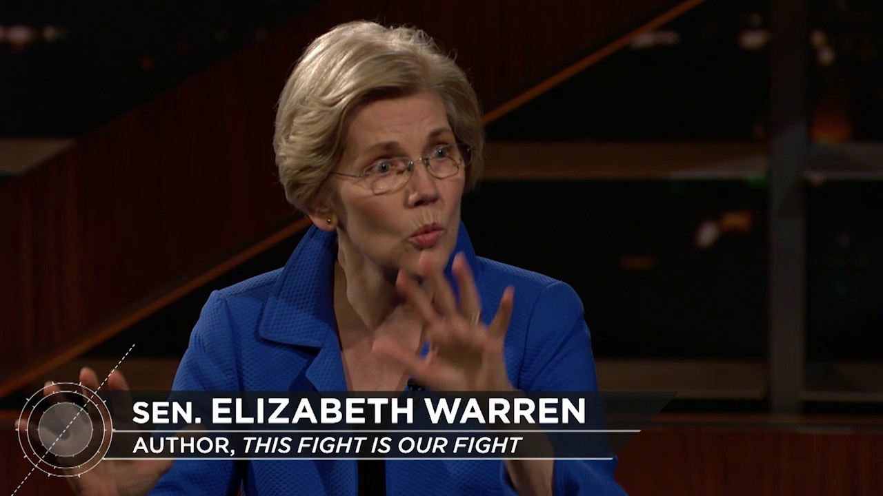 Elizabeth Warren: This Fight Is Our Fight | Real Time with Bill Maher (HBO)