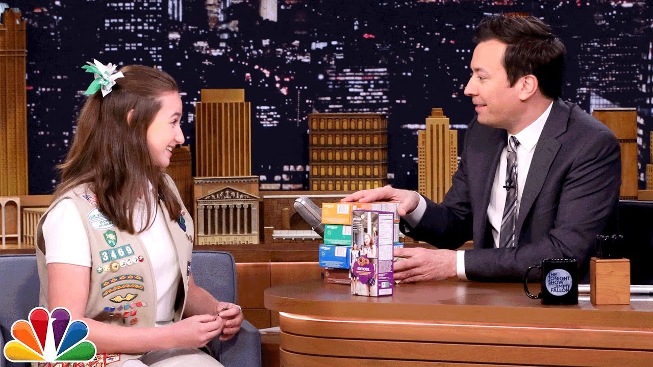 Jimmy Buys Record-Breaking Box of Girl Scout Cookies