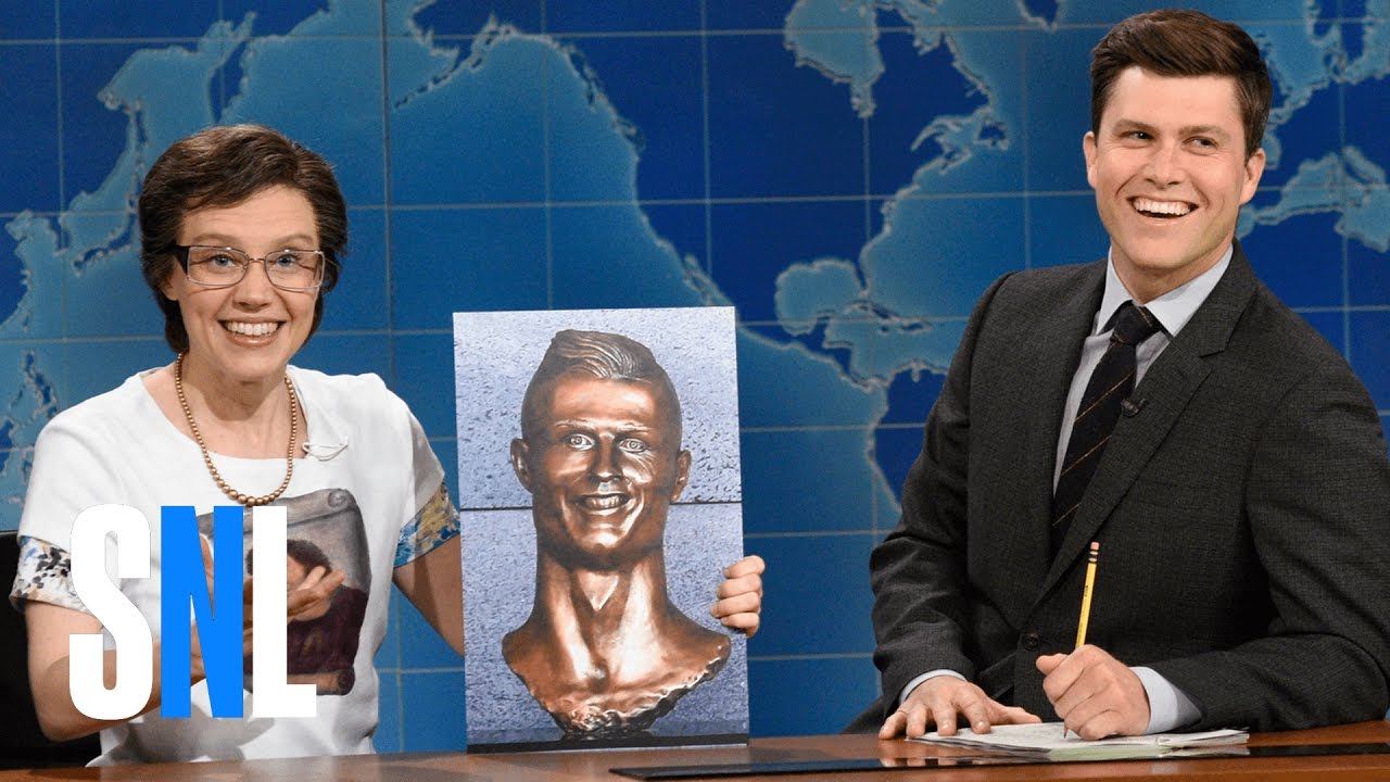 Weekend Update: Cecilia Gimenez on Cristiano Ronaldo Bust – SNL