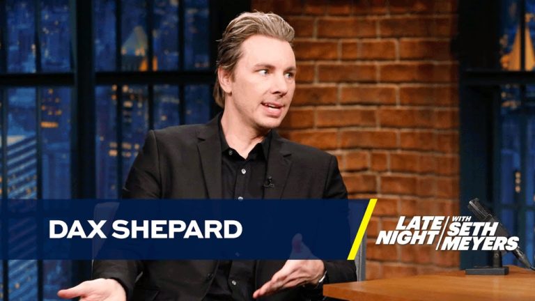 Dax Shepard Got Bumped on Late Night by Wife Kristen Bell