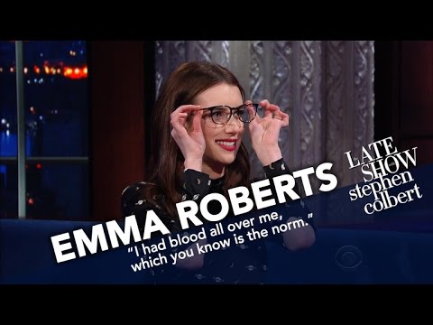 Emma Roberts Recruits Stephen For Her Online Book Club
