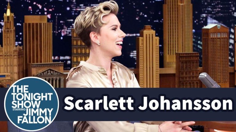 Scarlett Johansson and Jimmy Argue About Raffi
