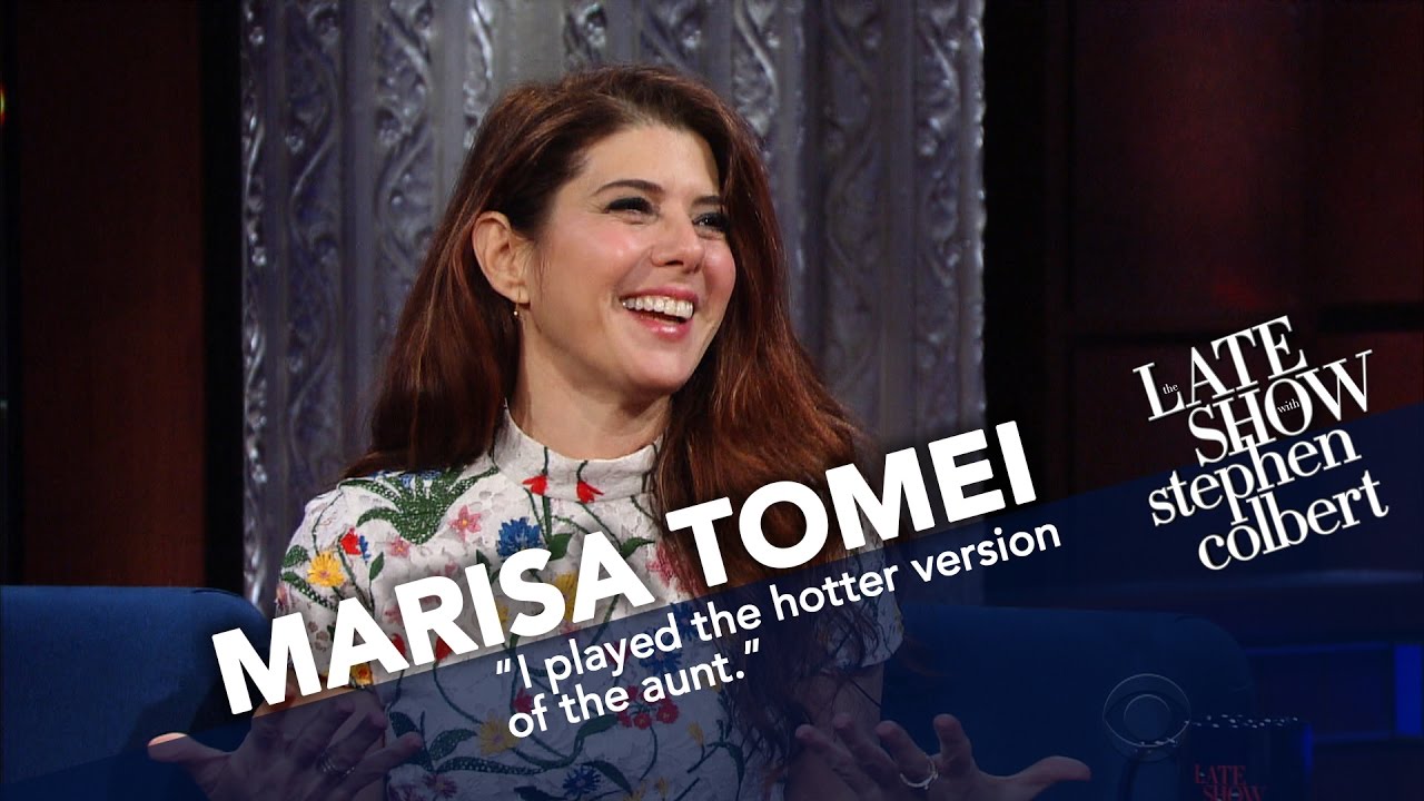 Marisa Tomei And Stephen Perform An ‘All Lady Gaga Lyrics’ Scene