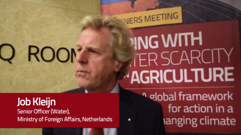 Interview with Job Kleijn, Senior Officer (Water) – Ministry of Foreign…