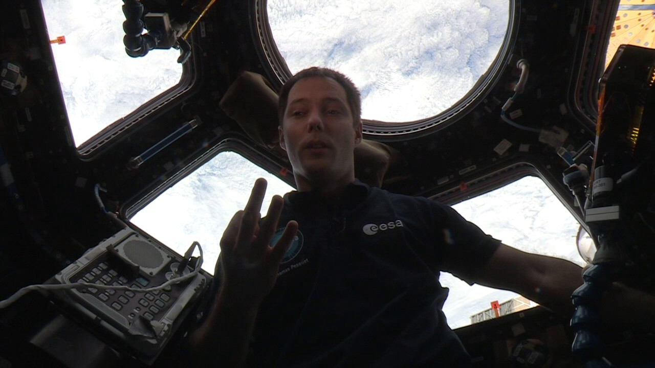 ESA astronaut Thomas Pesquet tells us about the  #QB50 mission being deployed vi…