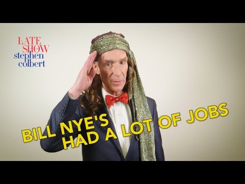 Bill Nye’s Had A Lot Of Jobs