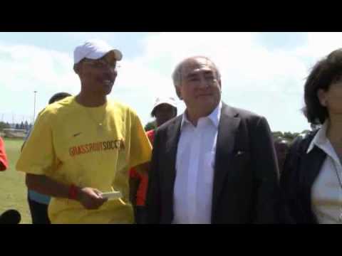 IMF Civic Program Donation to GrassRoot Soccer, South Africa