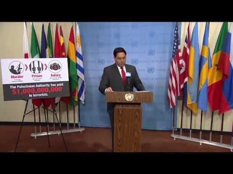 Danny Danon (Israel) on the Middle East, including the Palestinian question – Media Stakeout