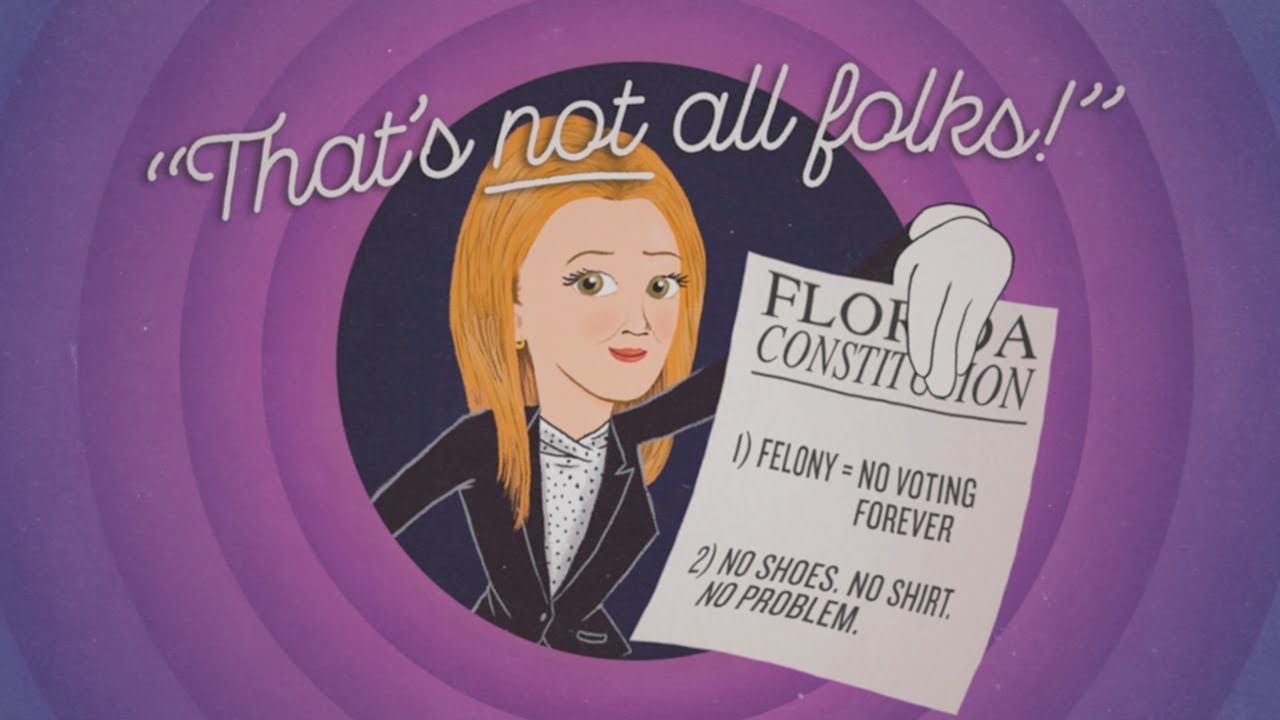 Web Extra: A Brief History Of Florida’s Felon Voting Ban | Full Frontal…