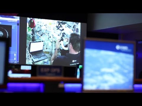 A look at the some of the science that Thomas Pesquet has been doing on the Inte…