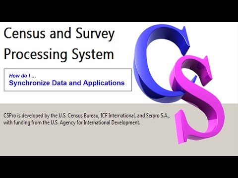 CSPro: How Do I Synchronize Data and Applications? (Android Data Trans…