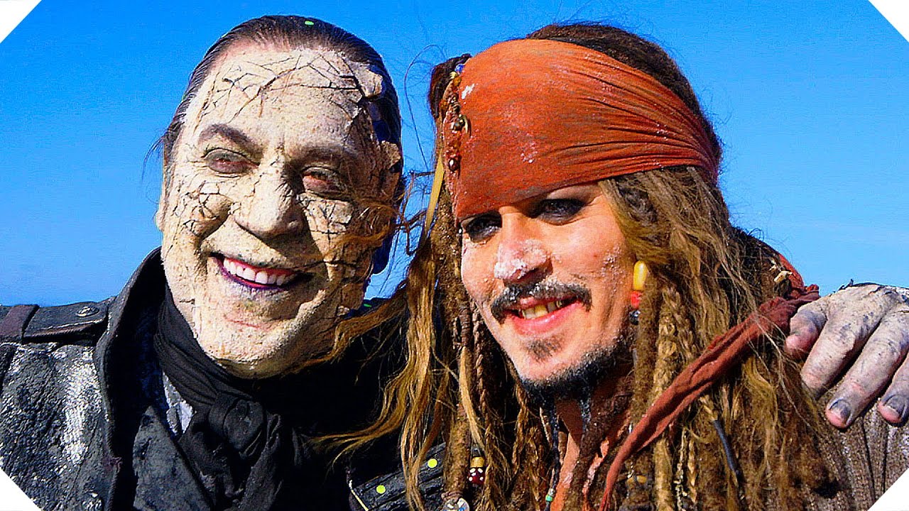 Go Behind the Scenes of PIRATES OF THE CARIBBEAN 5 with Johnny Depp !