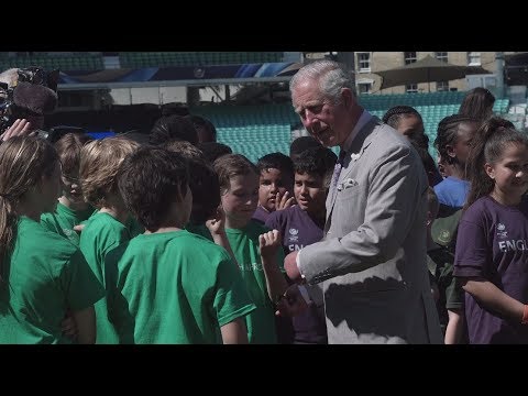HRH The Prince of Wales visits The Oval