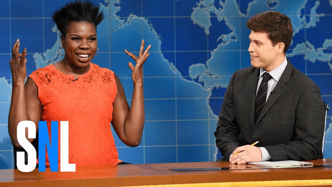 Weekend Update: Leslie Jones on Vacation – SNL