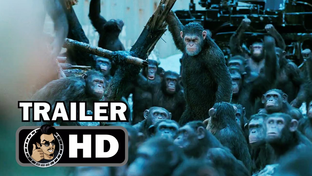 WAR FOR THE PLANET OF THE APES  Final Trailer (2017) Matt Reeves, Andy Serkis