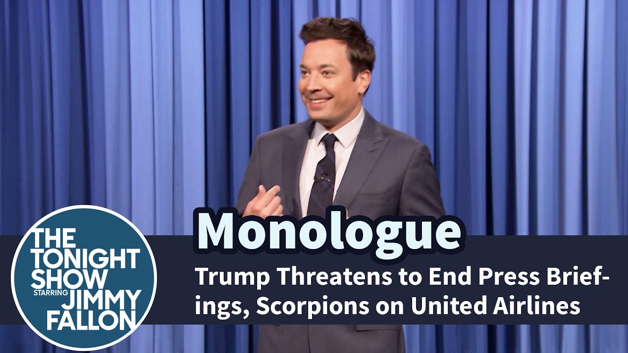 Trump Threatens to End Press Briefings, Scorpions on United Airlines – …