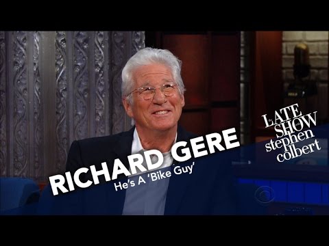 Richard Gere Says He’s A ‘Bike Guy’ And That Stephen Is ‘Not’