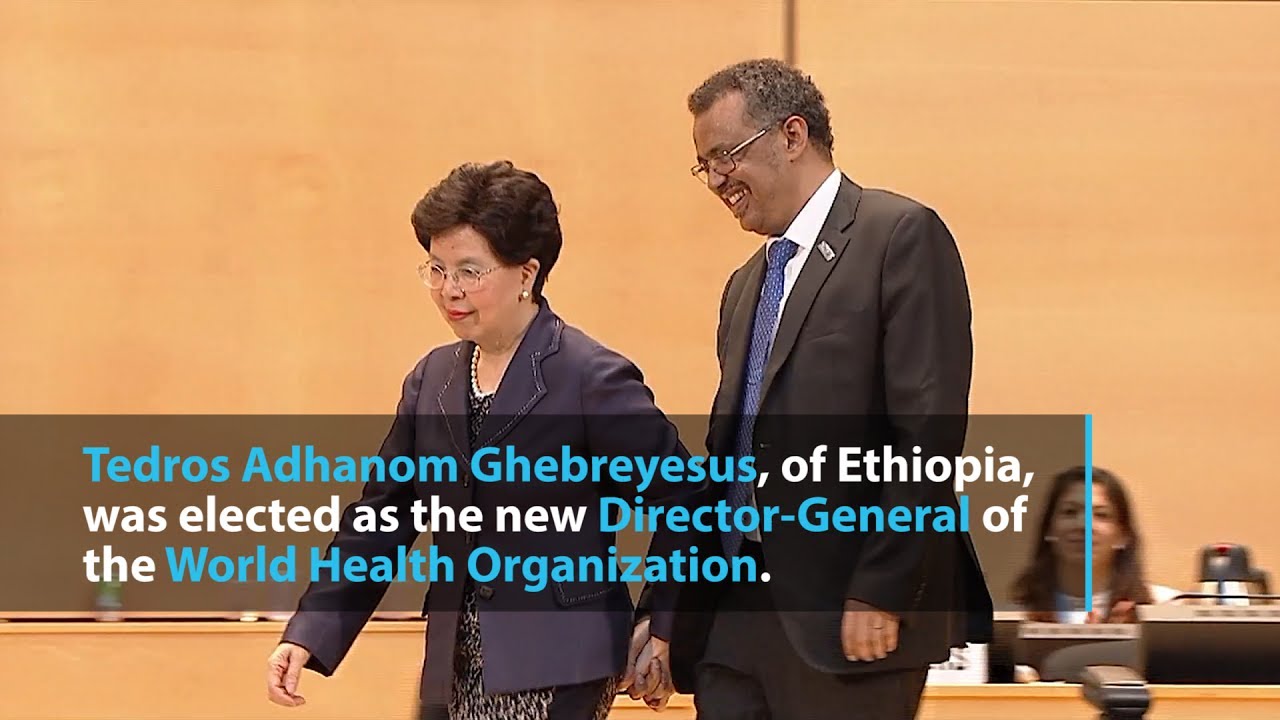 Newly elected head of WHO lays out his priorities