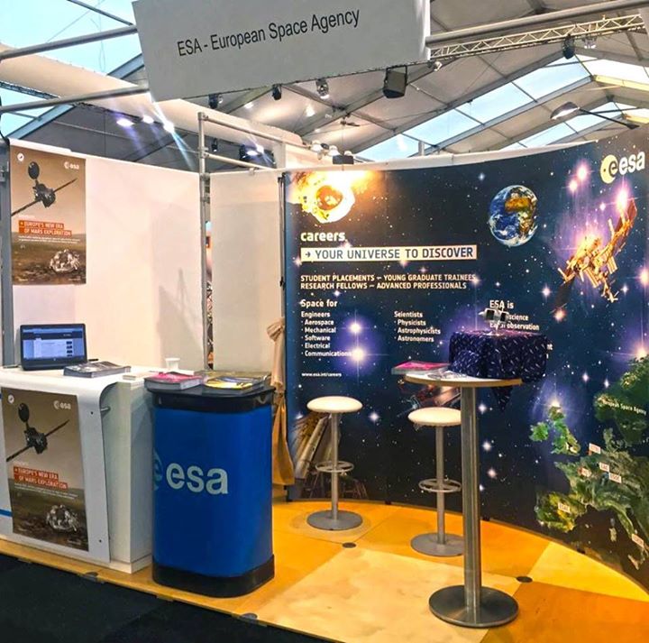 Next week, ESA Human Resources will be in TU Darmstadt on Tuesday, and Saarbrück…