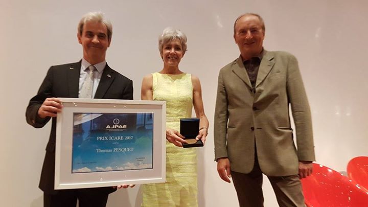 On 17 May, ESA astronaut Léopold Eyharts accepted the AJPAE  #Icare2017 prize of…