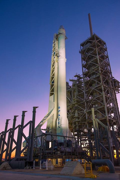 Launch weather is 70% GO for Thursday’s launch of SpaceX’s  …