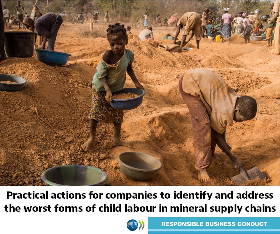 An est. 1 million children between 5 to 17 years old work in mines. See OECD’s a…