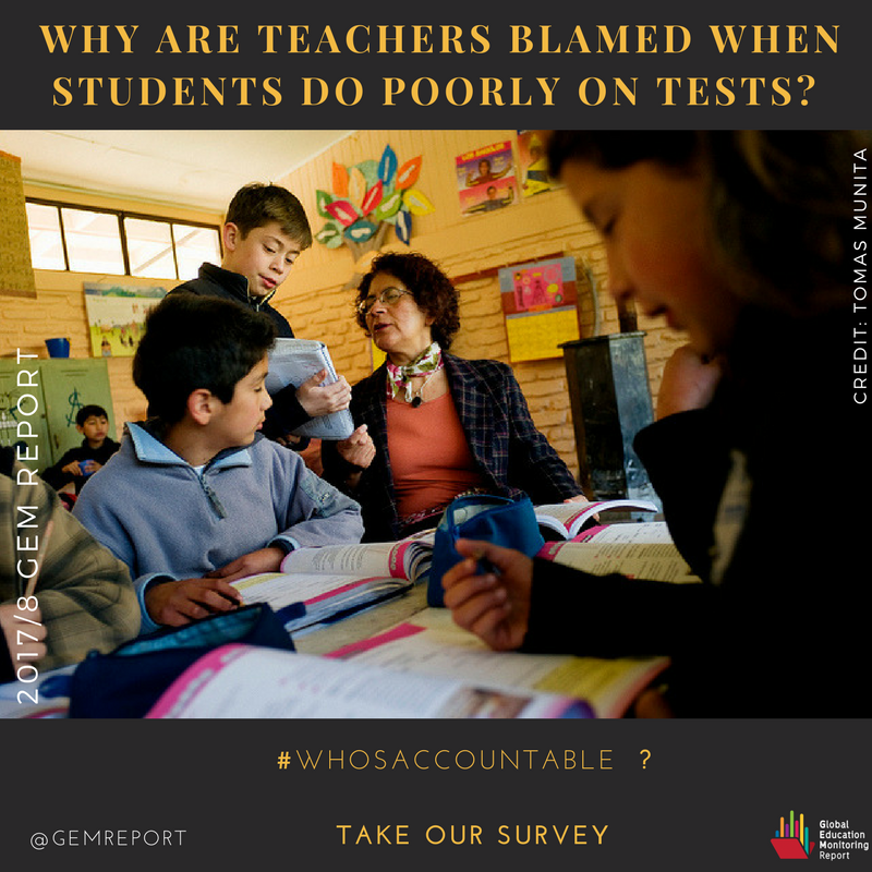 Is it fair that teachers are often responsible if children’s school performance …