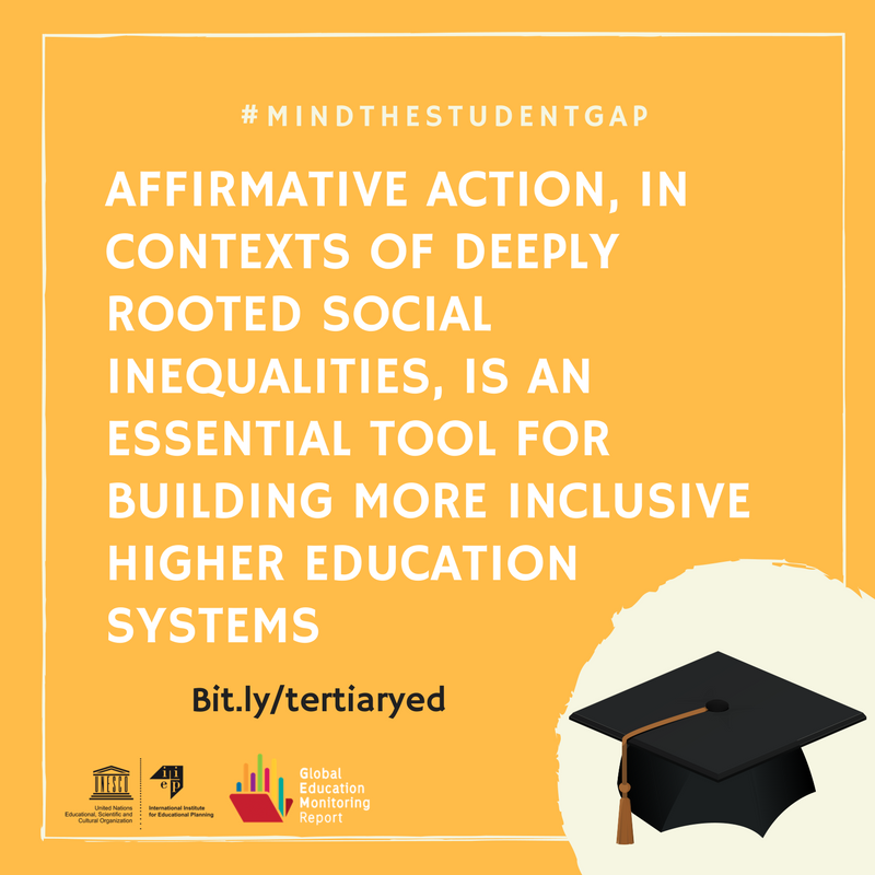 New Blog: Growing demand for higher education puts affirmative action in the spo…
