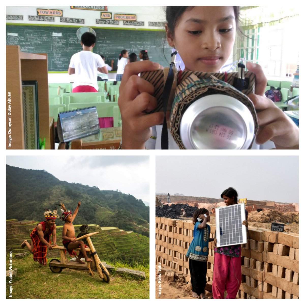 Just announced: the 3 winners of our youth photo competition around the themes o…