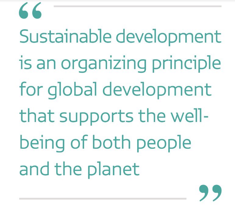 Definitions of sustainable development challenge status quo believing human dev …