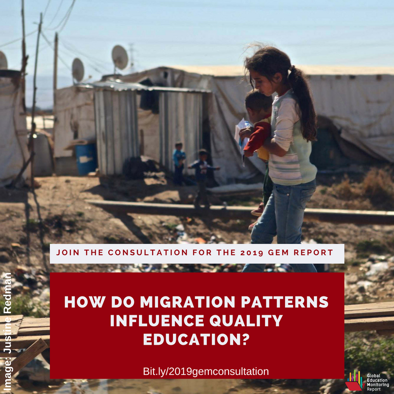 The 2019 @GEMReport will enhance understanding of migration and education dynami…