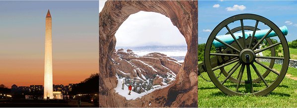 Summer is here so start planning a road trip your local national parks! Find one…