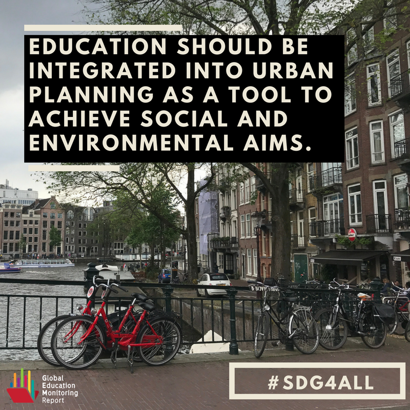 Education is a critical component of making cycling the norm
in urban transport …