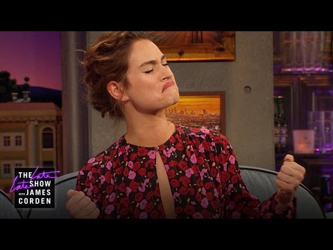 Lily James’s Grind Face Is Second to None