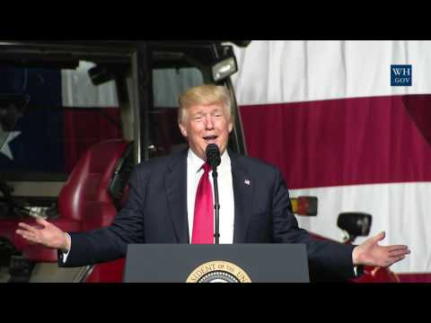 President Trump Gives Remarks at an Event Highlighting Agricultural Innovation