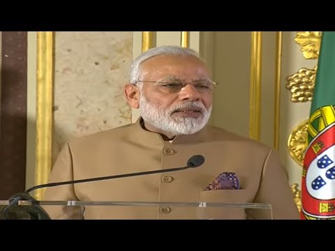 PM Modi’s Speech at Joint Press Statements with PM of Portugal António Costa in Portugal