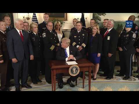 President Trump Signs Bills