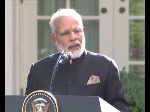 PM Modi’s Speech at the Joint Press Statements with President Trump in Washington DC