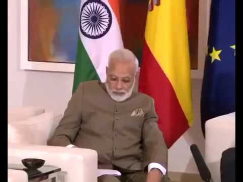 PM Narendra Modi holds talks with President Mariano Rajoy of Spain