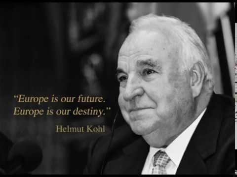 Helmut Kohl, a great European
