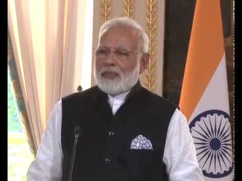 PM Modi at Joint Press Statements with President Emmanuel Macron of France in Paris, France