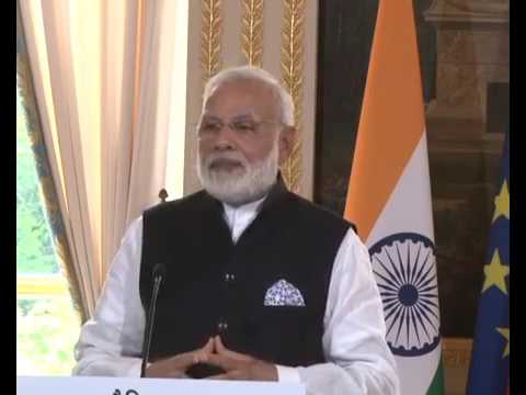 PM Narendra Modi’s Speech at Joint Press Statements with President Emmanuel Macron of France