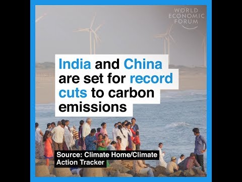 India and China are set for record cuts to carbon emissions
