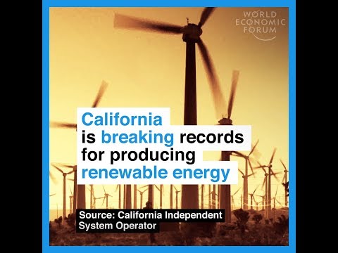California is breaking records for producing renewable energy