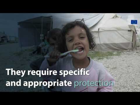 EU Ministers vow to better protect children in migration