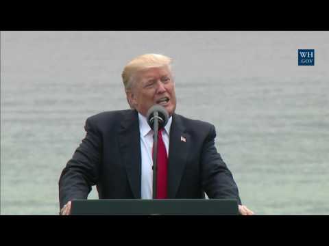 President Trump Gives Remarks on His Infrastructure Initiative